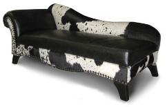 CHAISE IN HAIR ON HIDE TO ORDER
